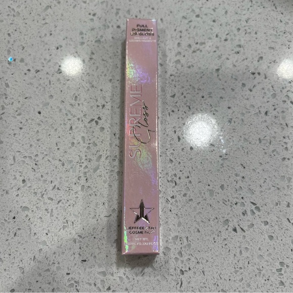 Jeffree Star Cosmetics Supreme Gloss BLUE BALLS Electric Blue Lipgloss NEW - Picture 1 of 3